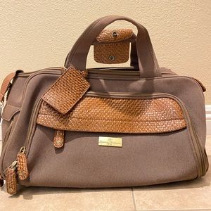 Tommy Bahama Brown Duffle Bag